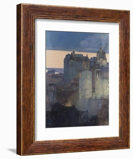 Die Grosse Stadt-Rudolf Jettmar-Framed Giclee Print