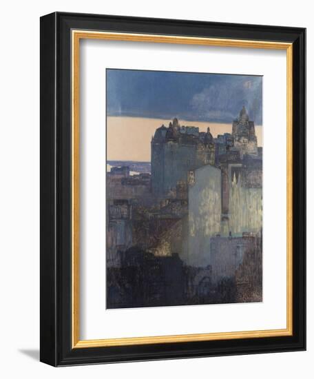 Die Grosse Stadt-Rudolf Jettmar-Framed Giclee Print