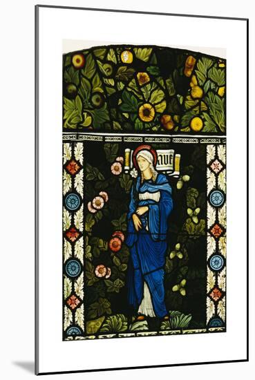 Die heilige Jungfrau Maria-Edward Burne-Jones-Mounted Giclee Print