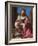 Die heilige Praxedis-Johannes Vermeer-Framed Giclee Print