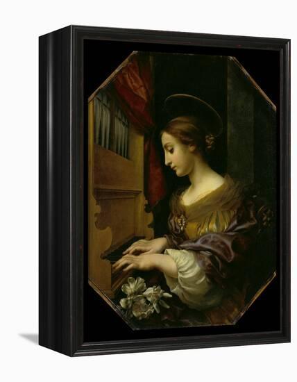 Die hl.Cäcilia. 1671-Carlo Dolci-Framed Premier Image Canvas