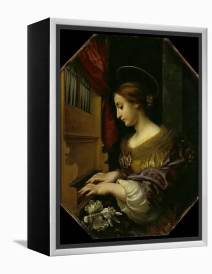 Die hl.Cäcilia. 1671-Carlo Dolci-Framed Premier Image Canvas