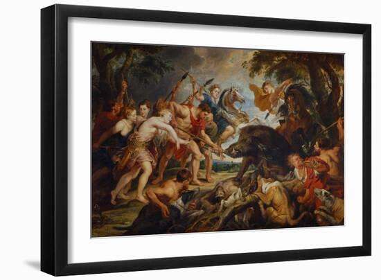 Die Jagd des Meleager Und Der Atalante, um 1615/20-Peter Paul Rubens-Framed Giclee Print