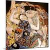 Die Jungfrau-Gustav Klimt-Mounted Art Print