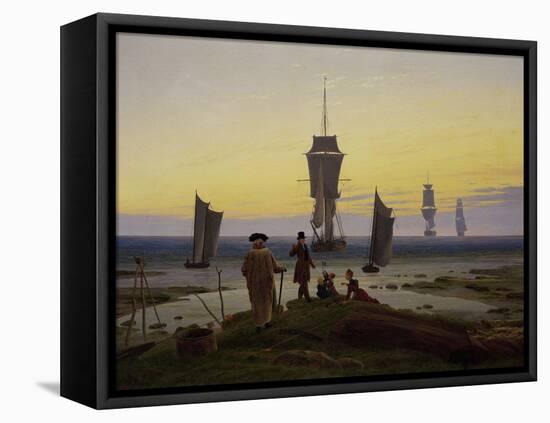 Die Lebensstufen (Strandszene in Wiek) (The Stages of Life), c.1843-Caspar David Friedrich-Framed Premier Image Canvas