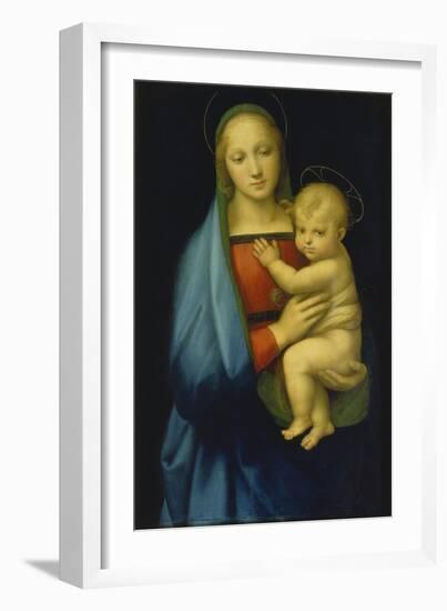 Die Madonna des Grossherzogs. Um 1500-Raffael Raffaello Sanzio-Framed Giclee Print