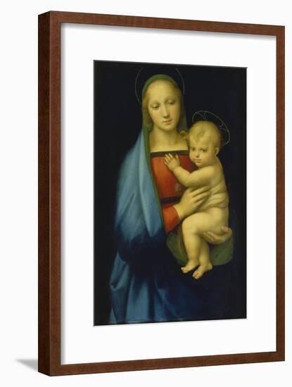 Die Madonna des Grossherzogs. Um 1500-Raffael Raffaello Sanzio-Framed Giclee Print