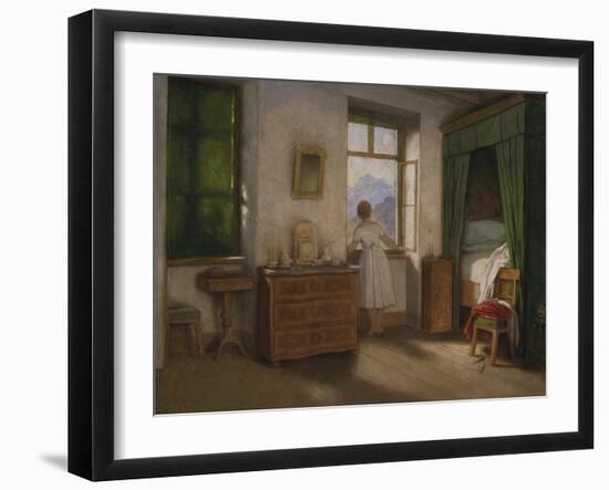 Die Morgenstunde, um 1860-Moritz Von Schwind-Framed Giclee Print