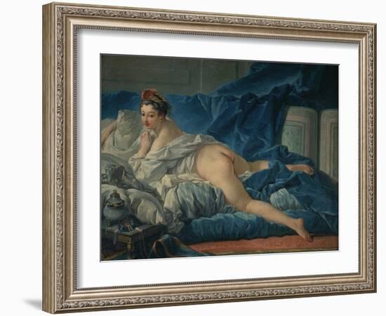 Die Odalisque-Francois Boucher-Framed Giclee Print