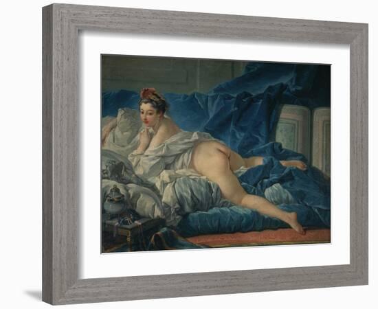 Die Odalisque-Francois Boucher-Framed Giclee Print