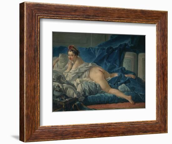 Die Odalisque-Francois Boucher-Framed Giclee Print