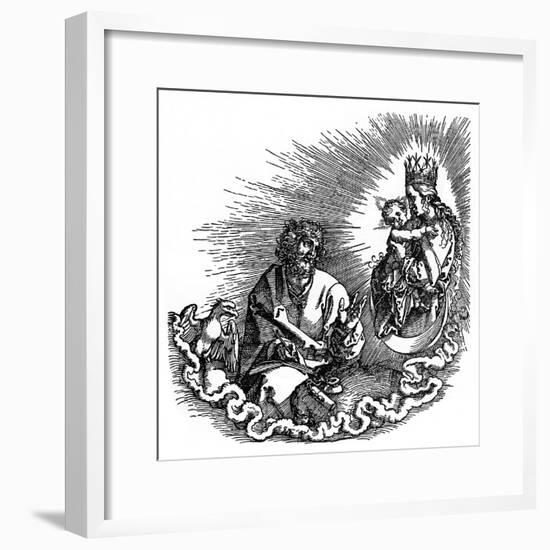 Die Offenbarung Johannis, 1511-Albrecht Durer-Framed Giclee Print