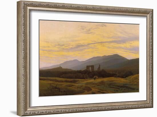 Die Ruine Eldena Im Riesengebirge, 1830/1834-Caspar David Friedrich-Framed Giclee Print