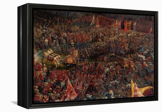 Die Schlacht Bei Issus 333 V.Chr. (Alexanderschlacht), 1529. Detail-Albrecht Altdorfer-Framed Premier Image Canvas