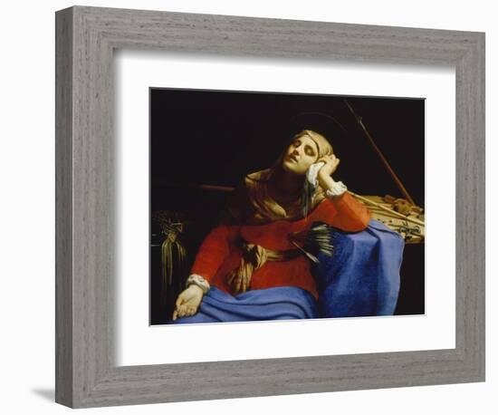 Die Schmerzhafte Muttergottes-Guido Cagnacci-Framed Giclee Print