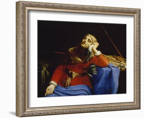 Die Schmerzhafte Muttergottes-Guido Cagnacci-Framed Giclee Print