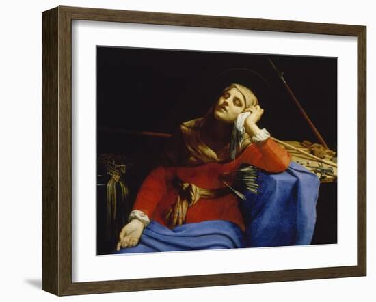 Die Schmerzhafte Muttergottes-Guido Cagnacci-Framed Giclee Print