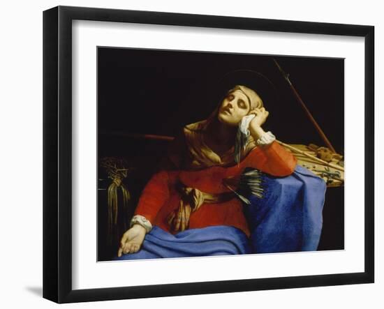 Die Schmerzhafte Muttergottes-Guido Cagnacci-Framed Giclee Print