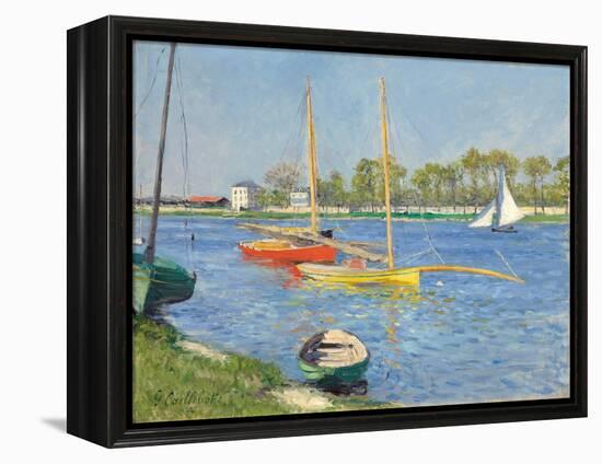 Die Seine bei Argenteuil. 1882-Gustave Caillebotte-Framed Premier Image Canvas