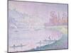 Die Seine Bei Saint-Cloud, 1900-Paul Signac-Mounted Giclee Print