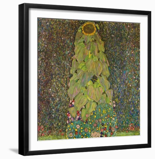 Die Sonnenblume-Gustav Klimt-Framed Art Print