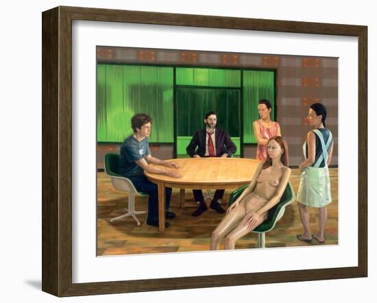 Die stunde der unnachahmlichen offenbarung, 2005-Aris Kalaizis-Framed Giclee Print