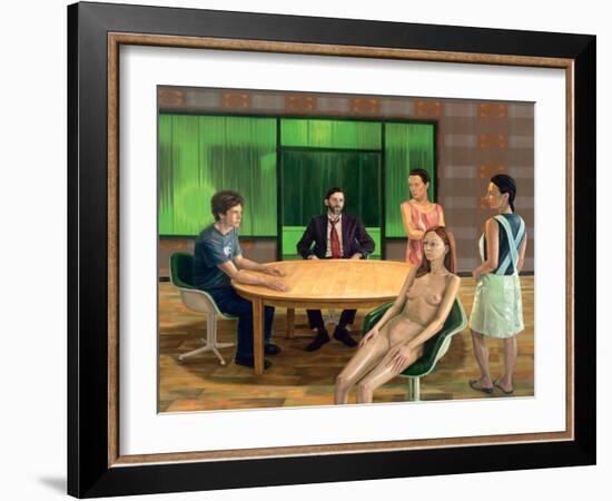 Die stunde der unnachahmlichen offenbarung, 2005-Aris Kalaizis-Framed Giclee Print