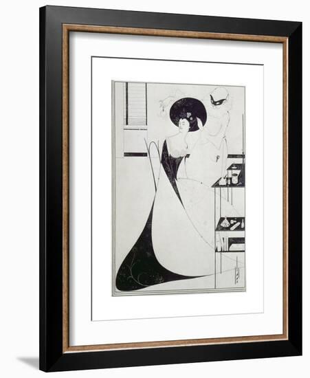 Die Toilette der Salomé-Aubrey Vincent Beardsley-Framed Giclee Print