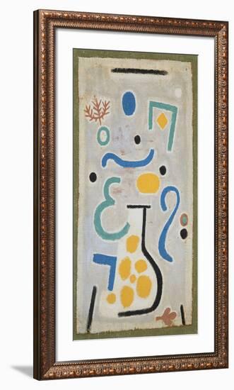 Die Vase-Paul Klee-Framed Art Print