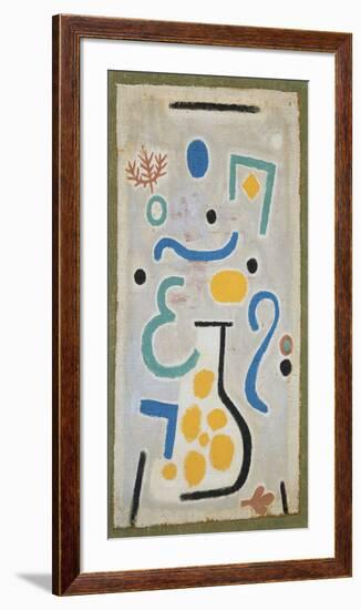 Die Vase-Paul Klee-Framed Art Print