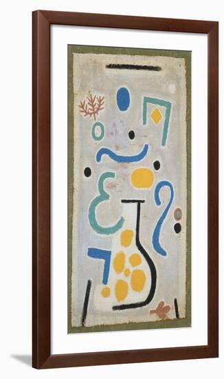 Die Vase-Paul Klee-Framed Art Print