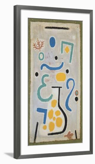 Die Vase-Paul Klee-Framed Art Print