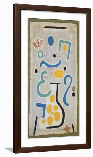 Die Vase-Paul Klee-Framed Art Print