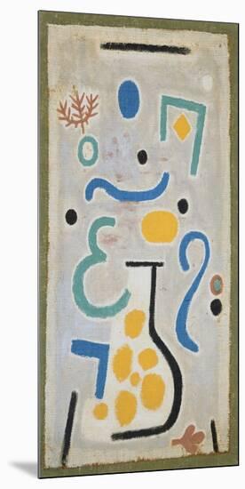 Die Vase-Paul Klee-Mounted Art Print