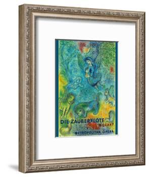 Die Zauberflöte (The Magic Flute)- Mozart- Metropolitan Opera-Marc Chagall-Framed Art Print