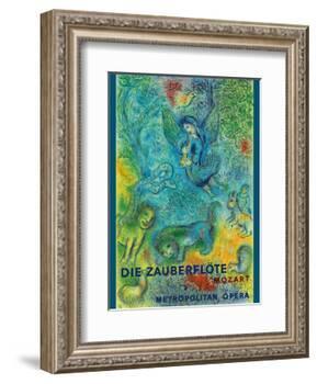 Die Zauberflöte (The Magic Flute)- Mozart- Metropolitan Opera-Marc Chagall-Framed Art Print