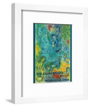 Die Zauberflöte (The Magic Flute)- Mozart- Metropolitan Opera-Marc Chagall-Framed Art Print