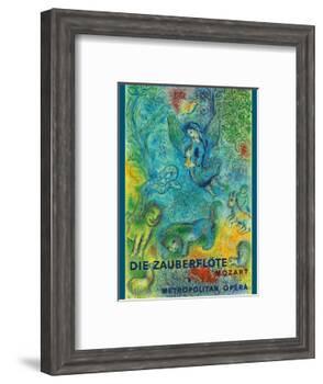 Die Zauberflöte (The Magic Flute)- Mozart- Metropolitan Opera-Marc Chagall-Framed Art Print
