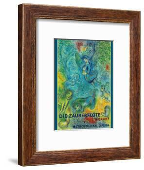 Die Zauberflöte (The Magic Flute)- Mozart- Metropolitan Opera-Marc Chagall-Framed Art Print