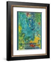 Die Zauberflöte (The Magic Flute)- Mozart- Metropolitan Opera-Marc Chagall-Framed Art Print