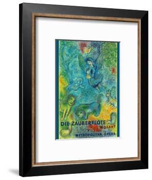 Die Zauberflöte (The Magic Flute)- Mozart- Metropolitan Opera-Marc Chagall-Framed Art Print