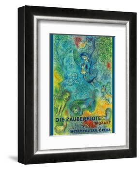 Die Zauberflöte (The Magic Flute)- Mozart- Metropolitan Opera-Marc Chagall-Framed Art Print