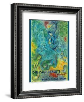 Die Zauberflöte (The Magic Flute)- Mozart- Metropolitan Opera-Marc Chagall-Framed Art Print