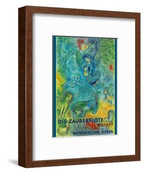 Die Zauberflöte (The Magic Flute)- Mozart- Metropolitan Opera-Marc Chagall-Framed Art Print