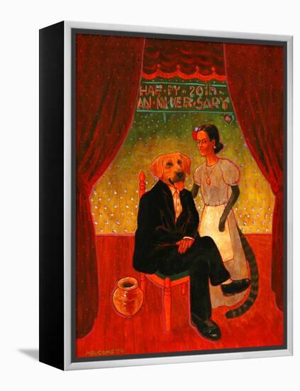 Diego and Frida-John Newcomb-Framed Premier Image Canvas