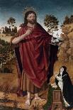 San Juan Bautista Y Una Donante, 1480-1485-Diego De La Cruz-Mounted Giclee Print