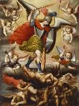 St Michael the Archangel. Cuzco School, 17th Cent, c.1675-Diego Quispe Tito-Premier Image Canvas