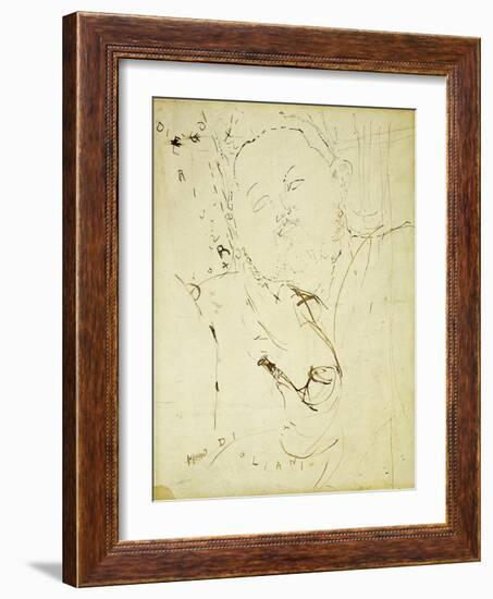 Diego Rivera, 1915-Amedeo Modigliani-Framed Giclee Print