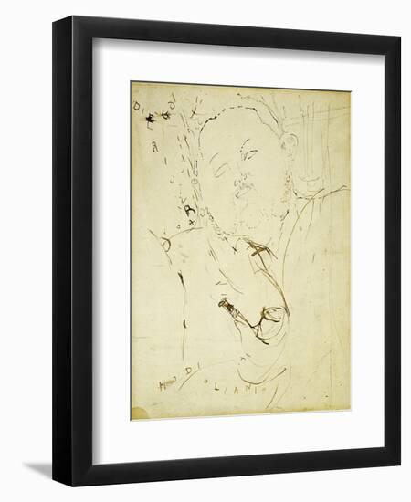 Diego Rivera, 1915-Amedeo Modigliani-Framed Giclee Print