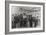 Diego Rivera and Frida Kahlo in the May Day Parade, Mexico City, 1st May 1929-Tina Modotti-Framed Photographic Print